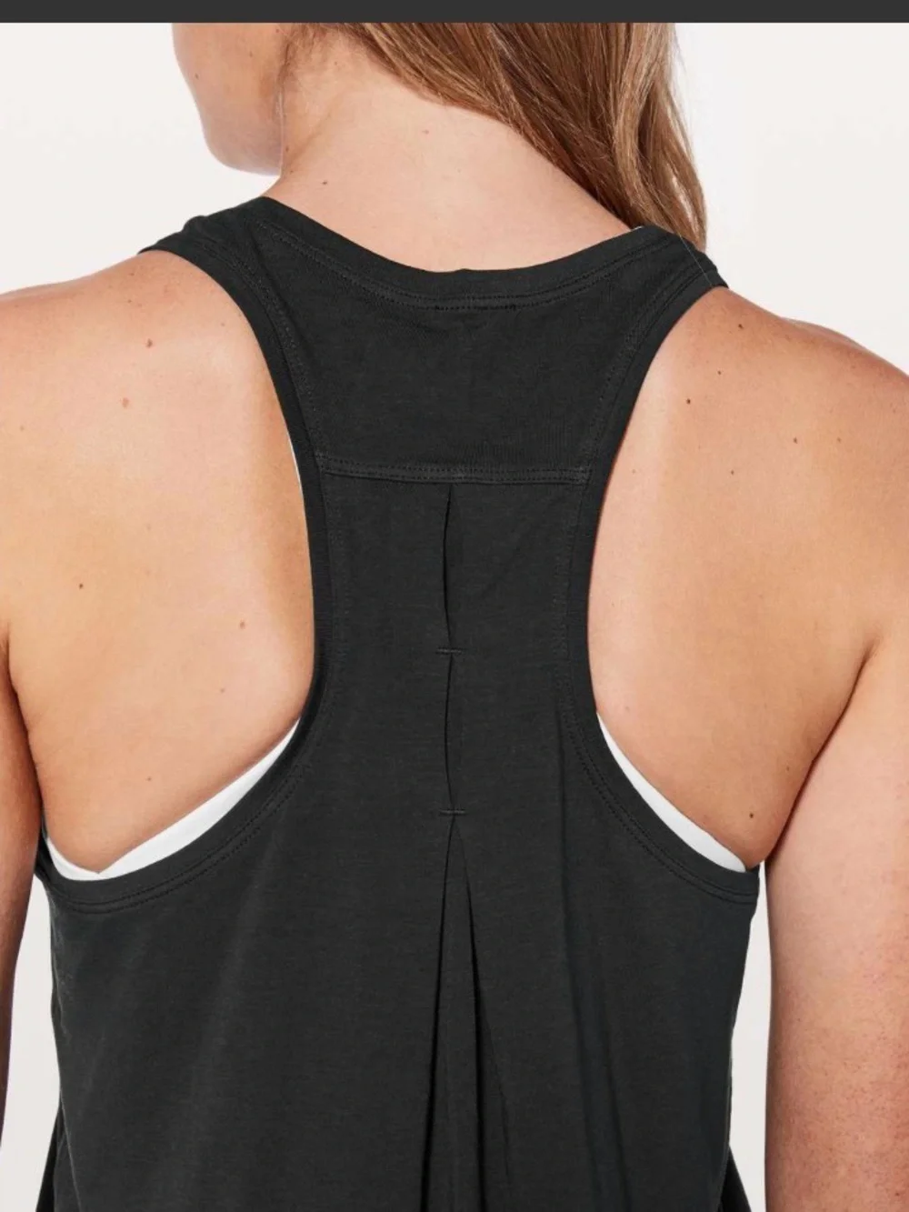 Like new lululemon love tank pleated